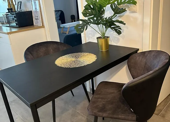 アパート Deluxe Mit Terrasse ドゥイスブルグ